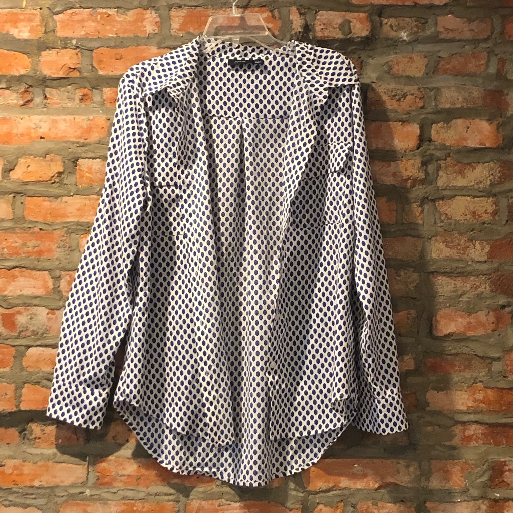 Blue Diamond Button-Down